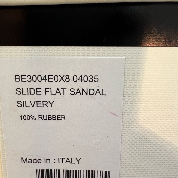 Two Pairs Givenchy Rubber Slides US Size 5 - Picture 7 of 14